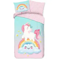 Good Morning kinderdekbedovertrek Unicorn sweety - katoen