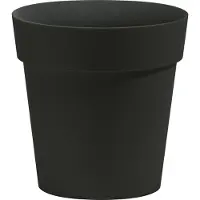 Nicoli Bloempot Buiten Rond Arke 42cm ANTRACIET