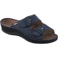 Scholl Slipper Women Weekend Navy Blue-Schoenmaat 36