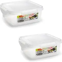 PlasticForte Vershoudbakje vriezer en magnetron - 4x stuks - 800 ml - kunststof