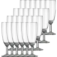 Royal Leerdam 24x Champagneglazen/flutes transparant Vinata 150 ml - 15 cl -