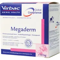 Virbac Megaderm Fatty Acids Supporting Skin And Coat 28x8ml Hondensupplement