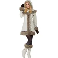 Boland - Kostuum Sedna (M/L) - Volwassenen - Eskimo -