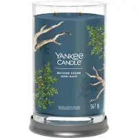Yankee candle - Bayside Cedar Large Tumbler Geurkaars - 100 branduren - twee lonten
