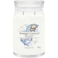 Yankee candle - Soft Blanket Large Jar Geurkaars - 90 branduren - twee lonten