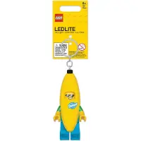 LEGO - Sleutelhanger met LED-licht, "Bananeman"
