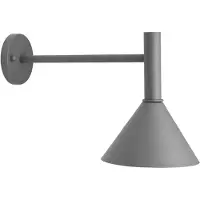 PR Home Wandlamp buiten Tripp, dimbaar, alu / grijs / zink, metaal, Scandinavisch, Wandlamp buiten