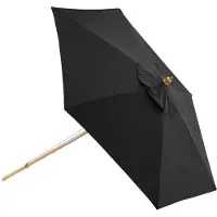 Venture Home Parasol Corypho | NADUVI Collection polyester zwart 250x250x232 cm parasols | NADUVI