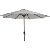 1898 Granö parasol Taupe, Ø300 cm