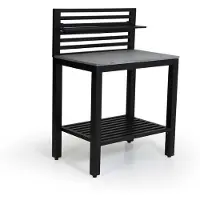 Brafab Bellac Outdoor Kitchen Bench - Barbecueapparatuur & barbecueaccessoires Aluminium Black - 4840-8