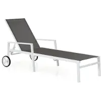 Brafab Leone ligbed aluminium/textileen inklapbaar 2 stuks