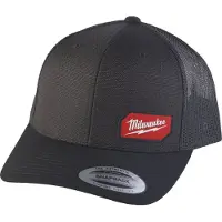 Milwaukee snapback trucker cap Zwart