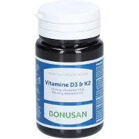Bonusan Vitamine D3 & K2 Forte 60 St Capsules