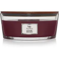 Woodwick Black Cherry Ellipse candle kaars