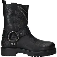 Vingino Meisjes Boots Carice - Zwart - Maat 37