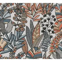 A.S. Création Antigua - Wit - Planten Behang - 390952