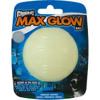 Chuckit! max glow bal glow in the dark Medium 6x6x6 cm