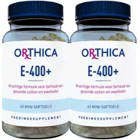 Orthica 2x E-400+ 60 Softgels