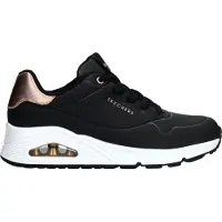 SKECHERS Sportschoen 'Uno-Golden Air' zwart gemêleerd
