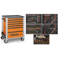Beta Gevulde gereedschapswagen 2400S O7/E-M - 309 Delig