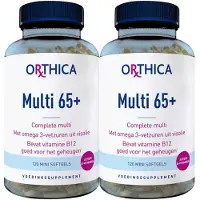 Orthica 2x Multi 65+ 120 softgels