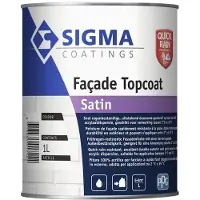 Sigma Facade Topcoat Satin | Zijdeglans Gevelverf 1 LTR - Kleur|1|2