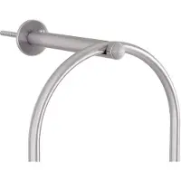 Höfats Wandhouder Oval Candle Zilver