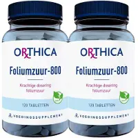 Orthica 2x Foliumzuur-800 120 tabletten