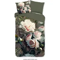 Pure Dekbedovertrek White Roses 140 x 200/220 cm