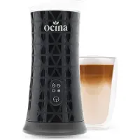 Ocina Elektrische Melkopschuimer - Melkklopper - Milk Frother - Melkkoker Electrisch- Warm en Koud - 4 in 1 - 240 ML - Zwart