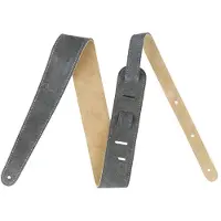 Fender Reversible 2" Suède Gitaarband Grijs/Beige