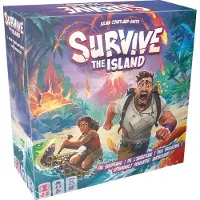 Asmodee Zygomatic Brettspiel: "Survive the Island" - een strategisch familiespel vol avontuur