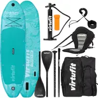 VirtuFit Supboard Cruiser 305 - Turquoise - Met Kajak zitje, accessoires en draagtas
