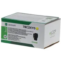 Lexmark 78C2XY0 Toner Geel Extra hoge capaciteit