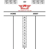 Bull's Darttel Flex 35x25 cm