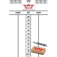 Bull's Scoreset Flex 45x30 (White, 4 Meter with Ring)