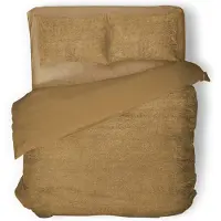 Eleganzzz Dekbedovertrek Teddy Pluche - taupe 240x200/220cm