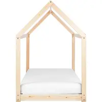 Beliani TOSSE - Kinderbed - Lichthout - 90 x 200 cm - Dennenhout