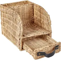 Beliani MALPELO - Bureau organizer - Lichthout - Rotan
