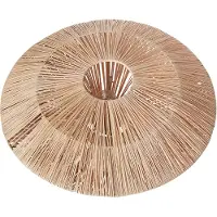 Beliani MENTIRI - Tafellamp - Naturel - Stro