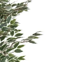 Beliani FICUS TREE - Kunstplant - Groen - 167 cm - Synthetisch materiaal
