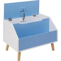 Beliani CASPER - Opbergdoos - Blauw - MDF