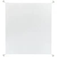 Beliani LINDULA - Sprei - Off-white - 220 x 200 cm - Katoen