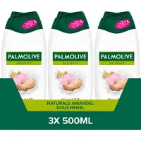 Palmolive Naturals Amandel Douchegel - Voordeelverpakking - 3 x 500ml