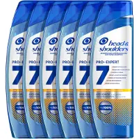 Head-Shoulders Head &amp; Shoulders Pro-Expert 7IN1 - Anti-Roos Shampoo - Met Cafeïne - Voordeelverpakking - 6 x 250 ml