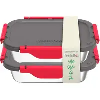 Faitron - Heatsbox - 2x Uitbreidingsset - Voor Heatsbox Style / Style+ / GO - RVS - Inner Dish