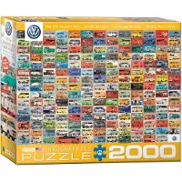 Eurographics The VW Groovy Bus Puzzel (2000 stukjes)