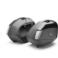 Givi Kofferset V35 ZWART/TRANS. 2X35L