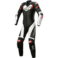 Alpinestars Stella GP Plus Dames 1-DELIG PAK Zwart/Wit/Neonrood 42, Dames