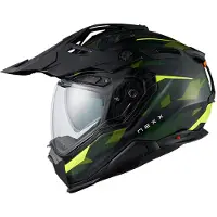 NEXX X.WED3 Trail Mania, enduro helm ,Mat Neon-Groen/Donkergroen ,XS
